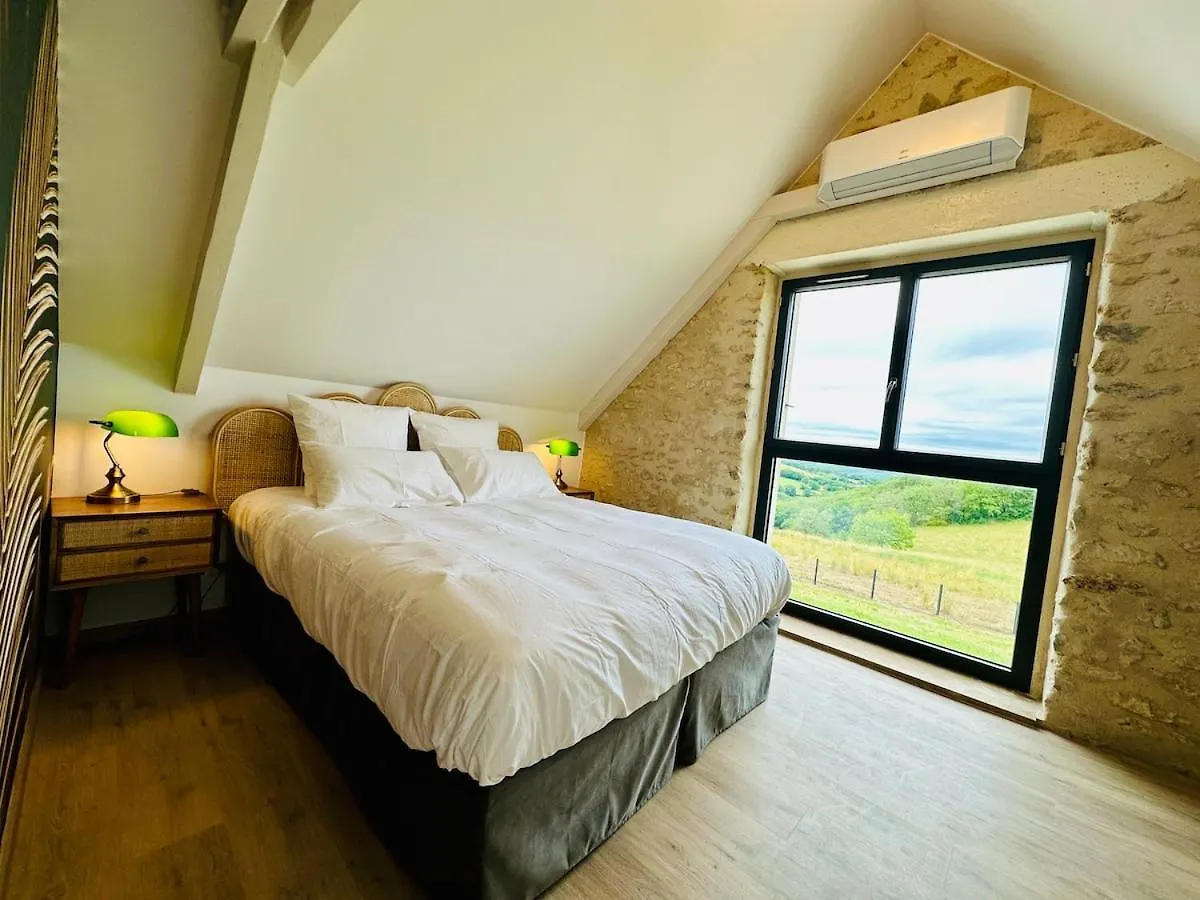 Дом отдыха Maison De Charme, Vue Sublime, Piscine Infinie Soucirac Франция