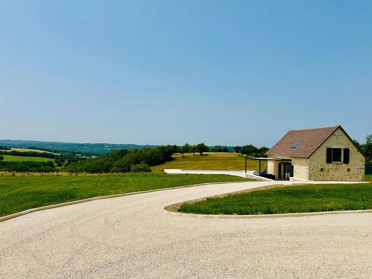 Дом отдыха Maison De Charme, Vue Sublime, Piscine Infinie Soucirac Франция